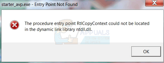 Uplay error the procedure entry pointer