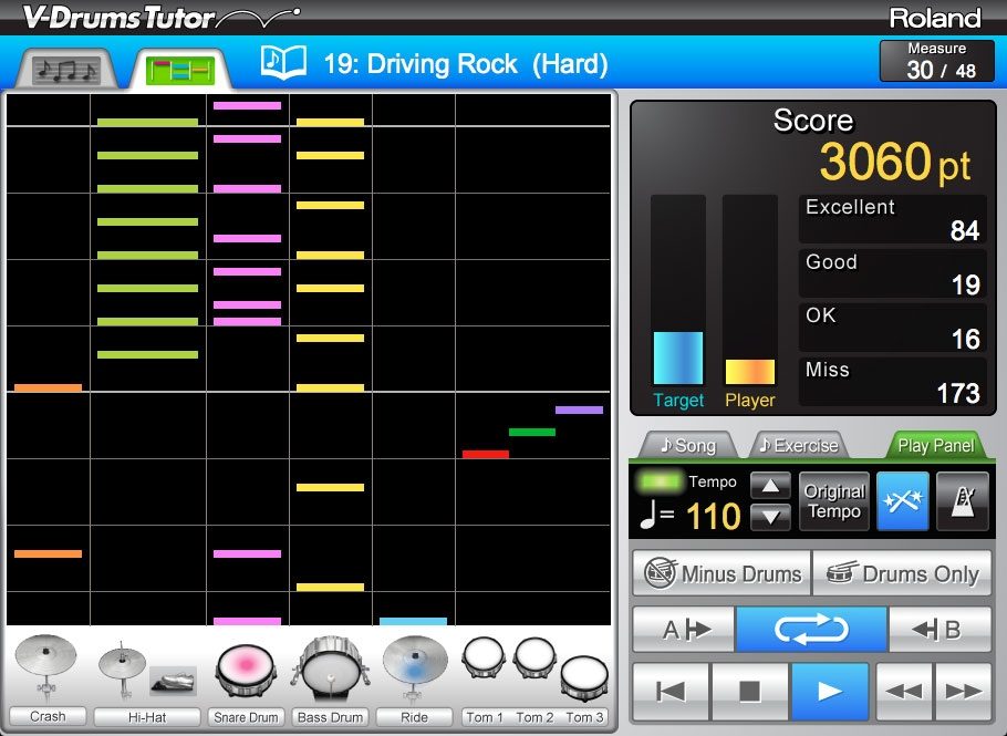 Dt 1 V Drums Tutor software, free download